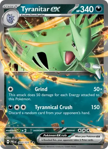 Tyranitar ex · 064