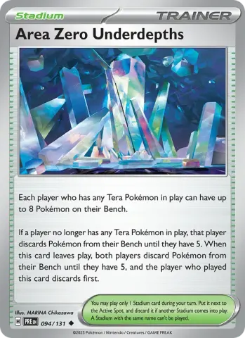 Area Zero Underdepths · 094