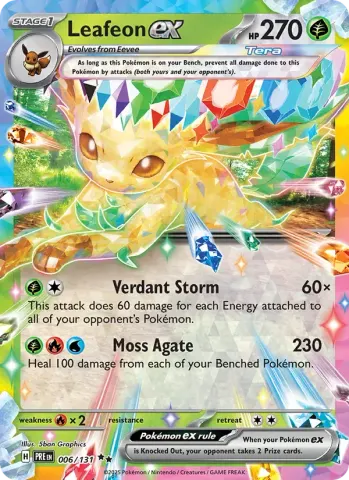 Leafeon ex · 006