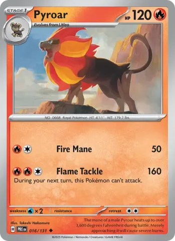 Pyroar · 016