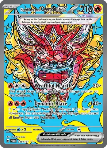 Hearthflame Mask Ogerpon ex · 148