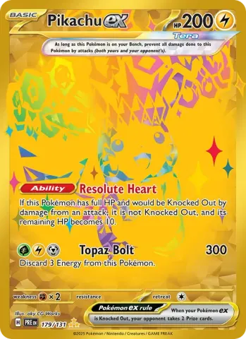 Pikachu ex · 179