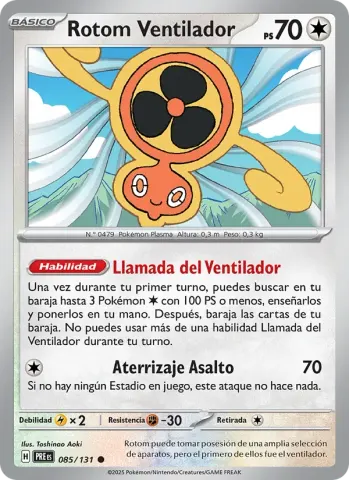 Rotom Ventilador · 085
