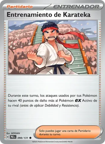 Entrenamiento de Karateka · 098