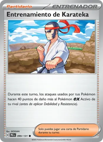 Entrenamiento de Karateka · 099