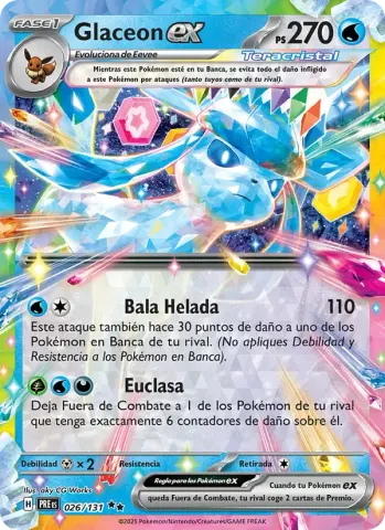 Glaceon ex · 026