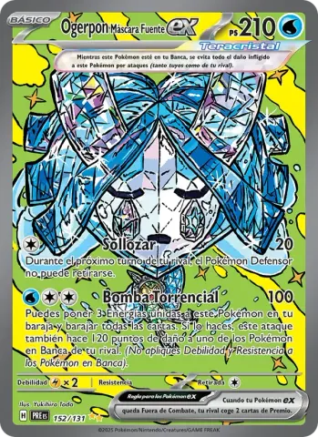 Ogerpon Máscara Fuente ex · 152