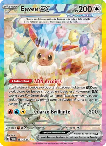 Eevee ex · 167