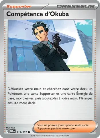 Compétence d'Okuba · 115