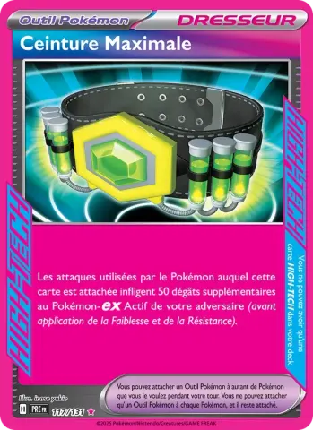 Ceinture Maximale · 117
