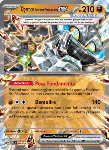 Ogerpon Maschera Fondamenta-ex · 058