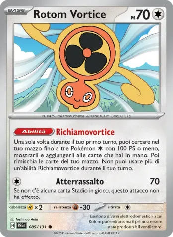 Rotom Vortice · 085