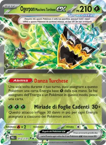 Ogerpon Maschera Turchese-ex · 012