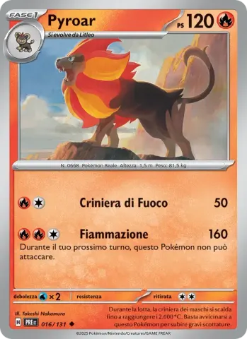 Pyroar · 016