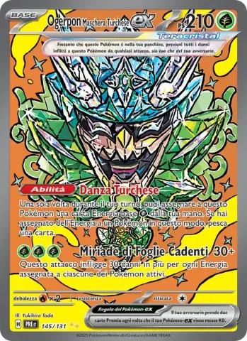 Ogerpon Maschera Turchese-ex · 145