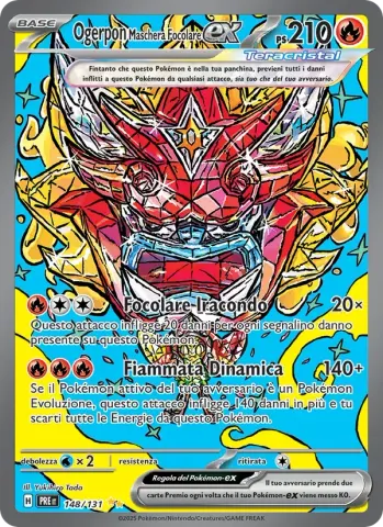 Ogerpon Maschera Focolare-ex · 148