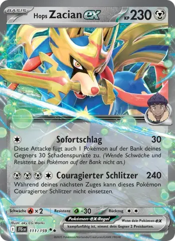 Hops Zacian-ex · 111