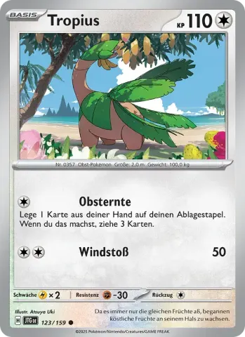 Tropius · 123