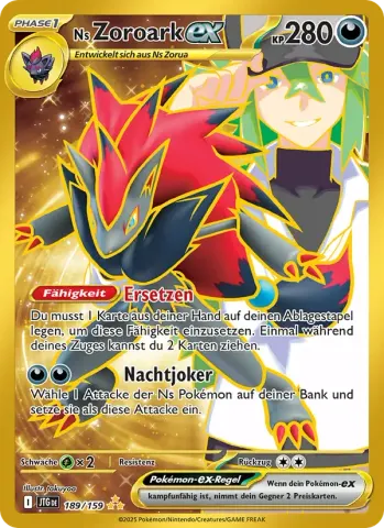 Ns Zoroark-ex · 189