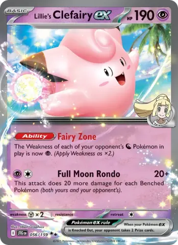 Lillie's Clefairy ex · 056