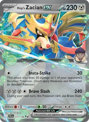 Hop's Zacian ex · 111