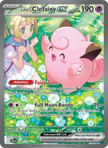 Lillie's Clefairy ex · 184