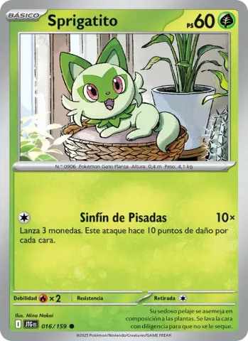 Sprigatito · 016