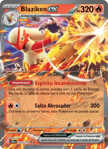 Blaziken ex · 024