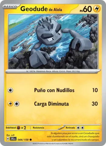 Geodude de Alola · 044