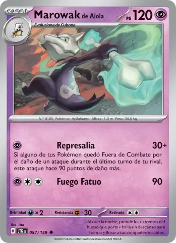 Marowak de Alola · 057