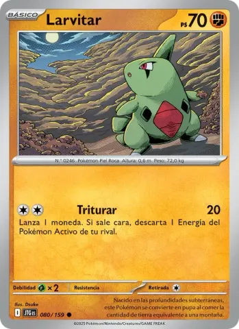 Larvitar · 080