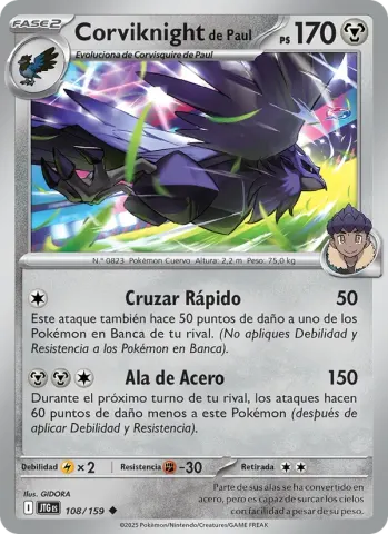 Corviknight de Paul · 108