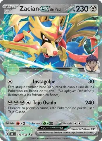 Zacian ex de Paul · 111