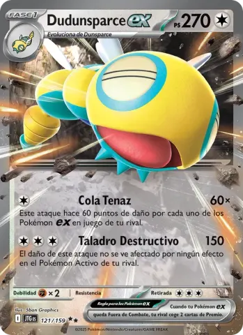 Dudunsparce ex · 121