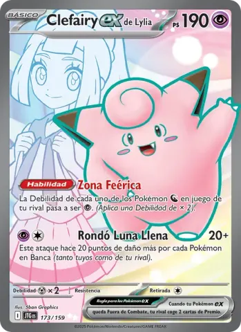 Clefairy ex de Lylia · 173
