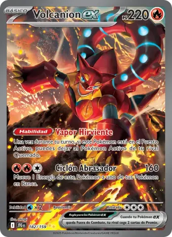 Volcanion ex · 182