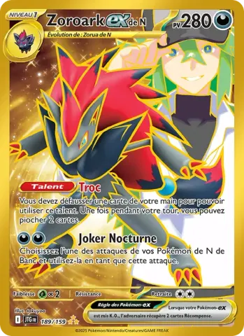 Zoroark-ex de N · 189