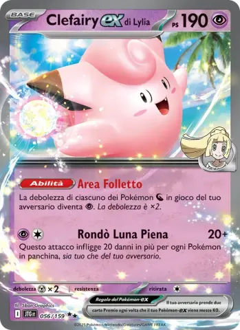 Clefairy-ex di Lylia · 056