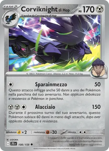 Corviknight di Hop · 108