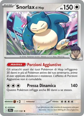 Snorlax di Hop · 117