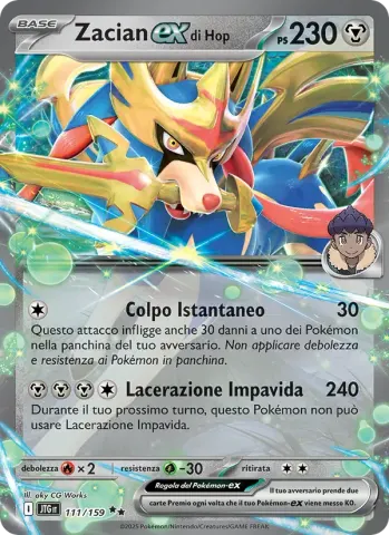 Zacian-ex di Hop · 111