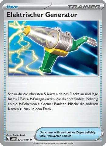 Elektrischer Generator · 170
