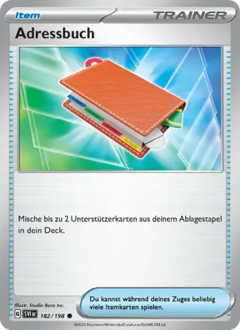 Adressbuch · 182