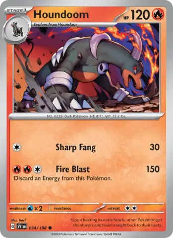 Houndoom · 034
