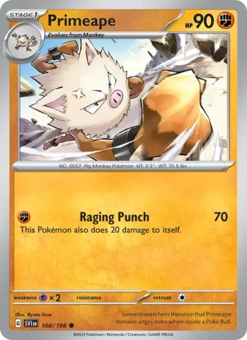 Primeape · 108