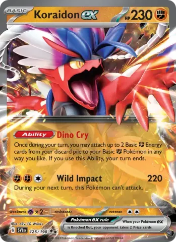 Koraidon ex · 125