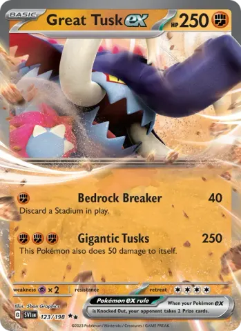Great Tusk ex · 123