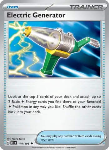 Electric Generator · 170