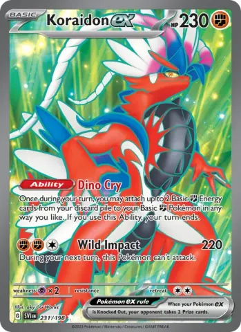 Koraidon ex · 231