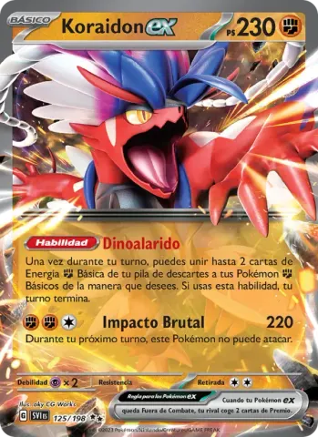 Koraidon ex · 125